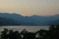 Phewa lake in Pokhara.