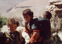 Children in Tangbe