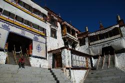 Samding monastery; a picturesque gompa with few visitors.