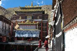 Tashilunpo in Shigatse is (or better was) the seat of Panchen Lama. Since the original reincarnation was abducted by China and replaced by its own candiate (who is in Beijing); the monastery feels empty.
