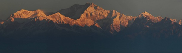 Sunrise from Darjeeling Tiger Hill