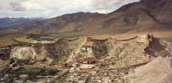 The monastery of Gyantse