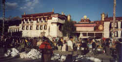 Jokhang monastery, holiest monument in Tibet